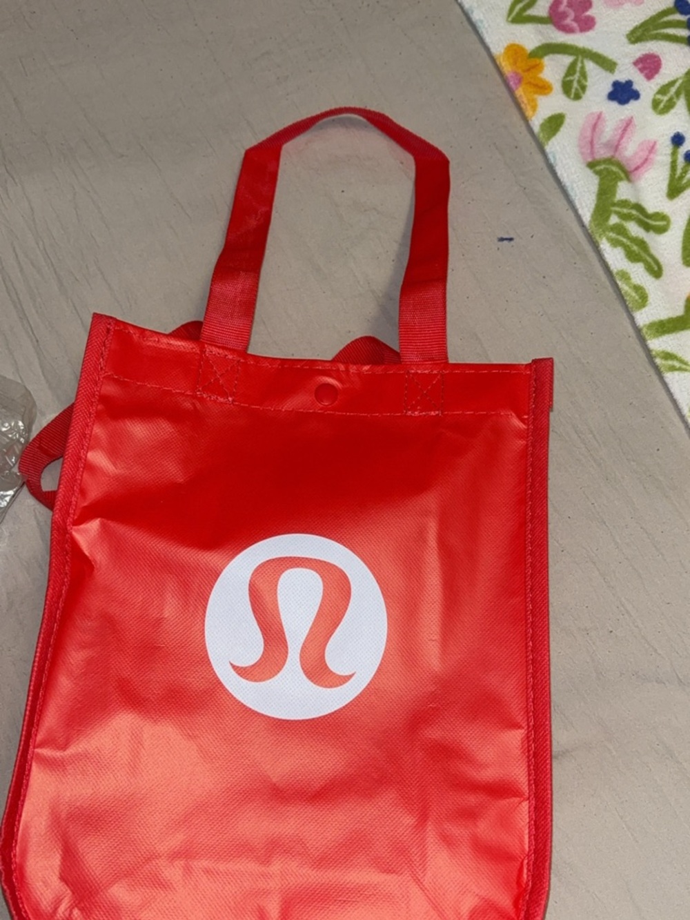 lululemon athletica Red Logo Tote